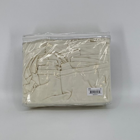 NEW! Buffy Breeze Eucalyptus Duvet Cover Full/Queen Size Cream $139 msrp I3-1 - Picture 4 of 8